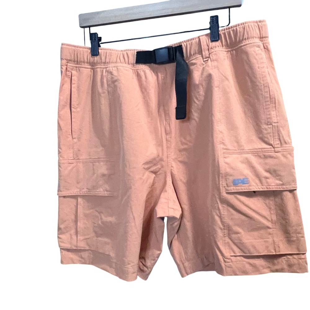 American Eagle Men's Orange Cargo Shorts